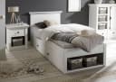 HOME AFFAIRE California Doppelbett Landhausstil Weiß mit Schubladen Bild 4