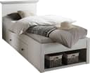 HOME AFFAIRE California Doppelbett Landhausstil Weiß mit Schubladen Bild 5
