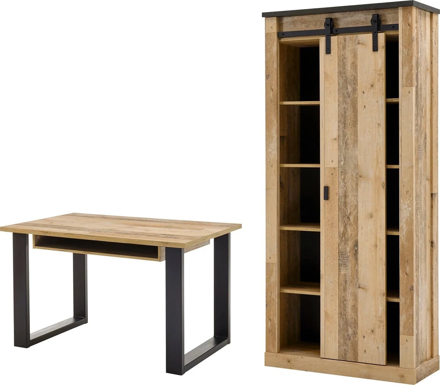HOME AFFAIRE Schrank-Set SHERWOOD Old Style hell Dekor - Bild 2