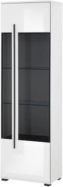 HOME AFFAIRE Cantara Vitrine Weiß Hochglanz Standvitrine Bild 3