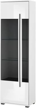 HOME AFFAIRE Cantara Vitrine Weiß Hochglanz Standvitrine Bild 5