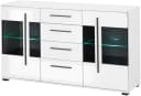 Home Affaire Sideboard Cantara Weiß Hochglanz Modern Bild 4