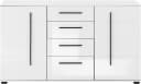 Home affaire Sideboard Cantara Weiß Moderner Schrank mit Griffleiste Bild 3