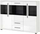HOME AFFAIRE Highboard Cantara Weiß Moderner Schrank Vitrine Bild 3