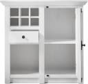 HOME AFFAIRE Highboard California Weiß Pinie Landhaus Bild 3