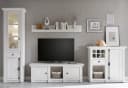 Wohnwand California Home Affaire Weiß Landhausstil Bild 1