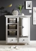 HOME AFFAIRE Kommode California Weiß Landhausstil Bild 5