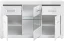 Home Affaire Sideboard Bianco Weiß Matt Hochglanz 3 Türen Bild 4