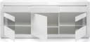 HOME AFFAIRE Sideboard Carat Weiß Hochglanz mit Soft-Close Bild 4