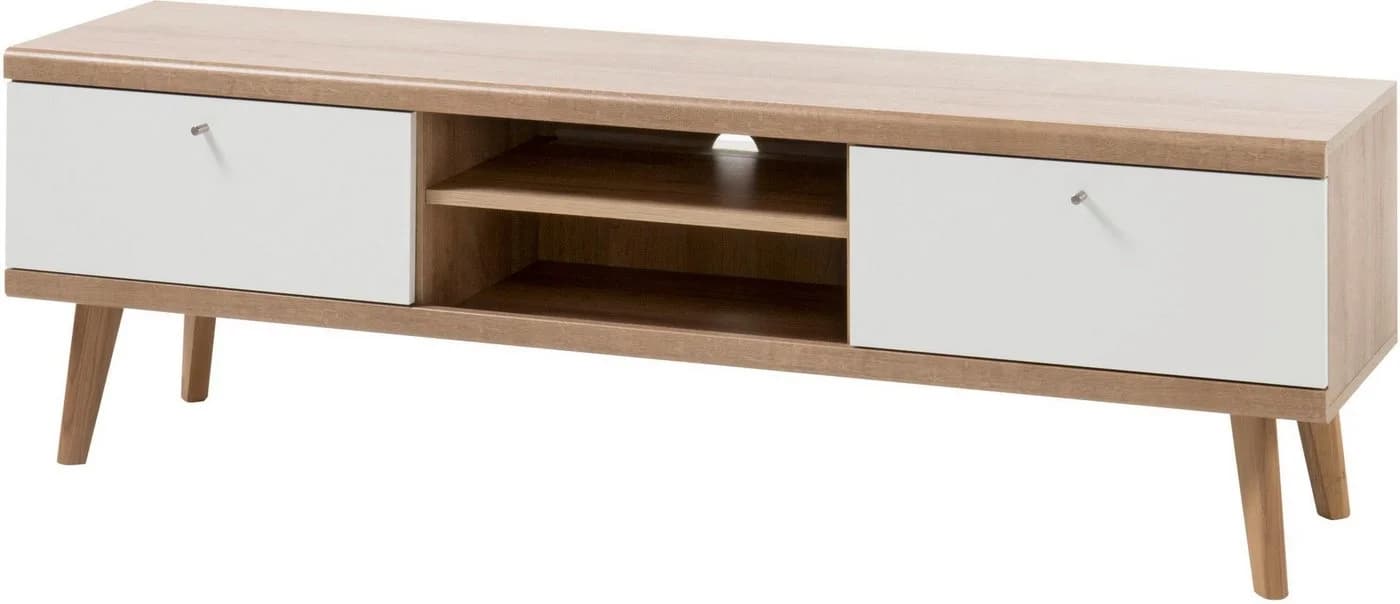 Home affaire Lowboard Merle Skandi Design Braunes TV-Möbel - Bild 3
