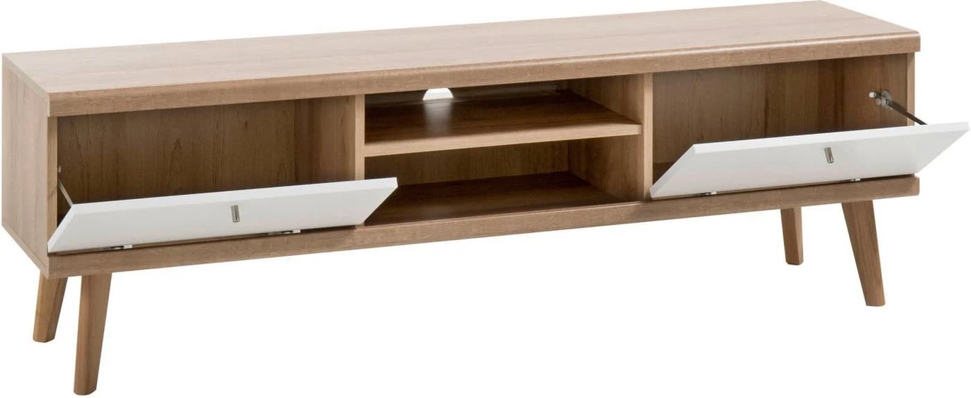 Home affaire Lowboard Merle Skandi Design Braunes TV-Möbel - Bild 4