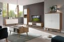 HOME AFFAIRE Sideboard Merle Weiß Eiche Riviera Skandinavisch Bild 5