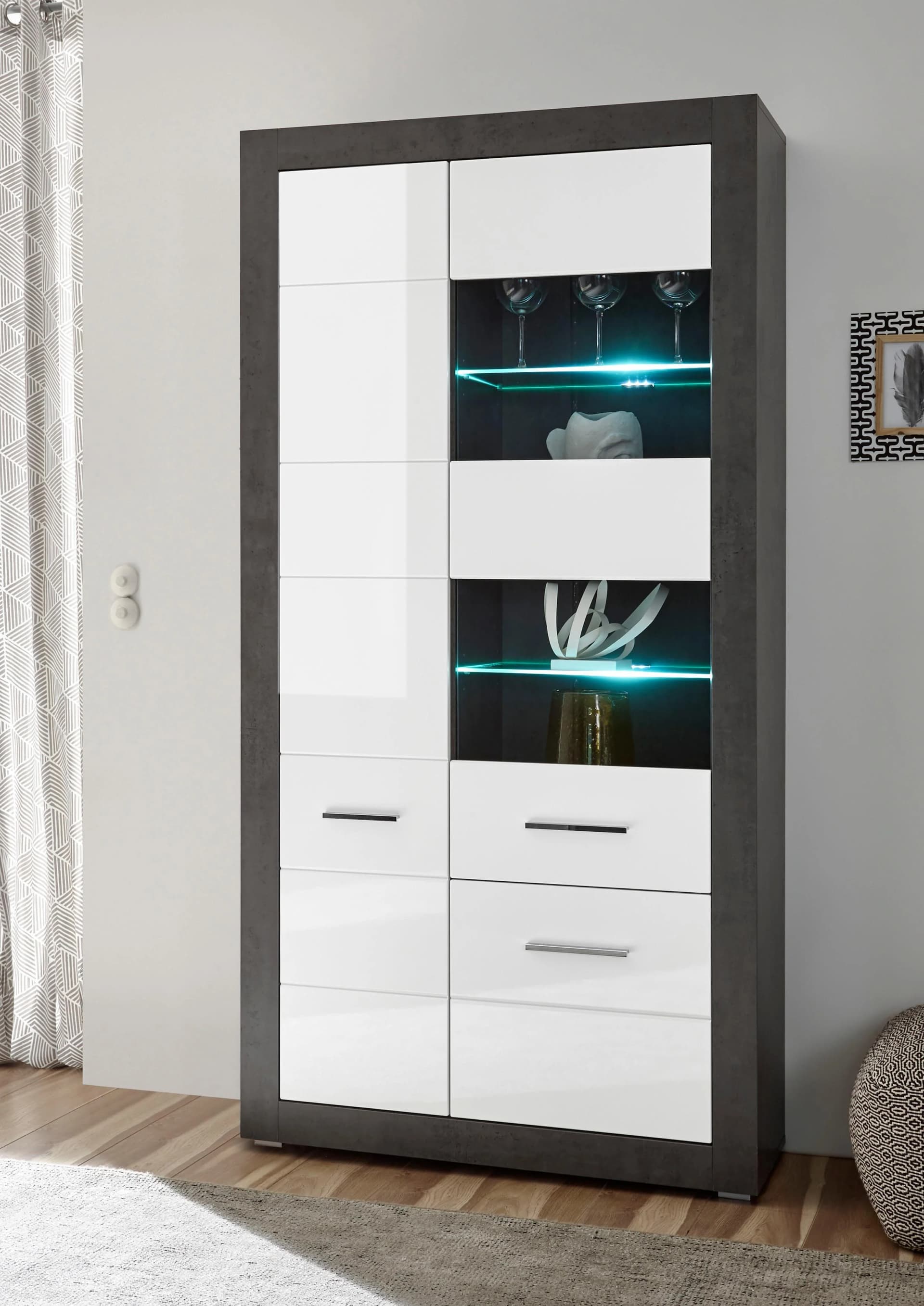 INOSIGN Vitrine Etero 198 cm Höhe