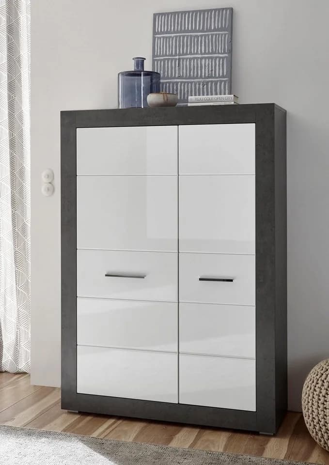 Mehrzweckschrank INOSIGN "Etero" Schwarz/Weiß - Bild 2