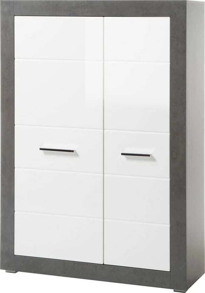 Mehrzweckschrank INOSIGN "Etero" Schwarz/Weiß - Bild 3
