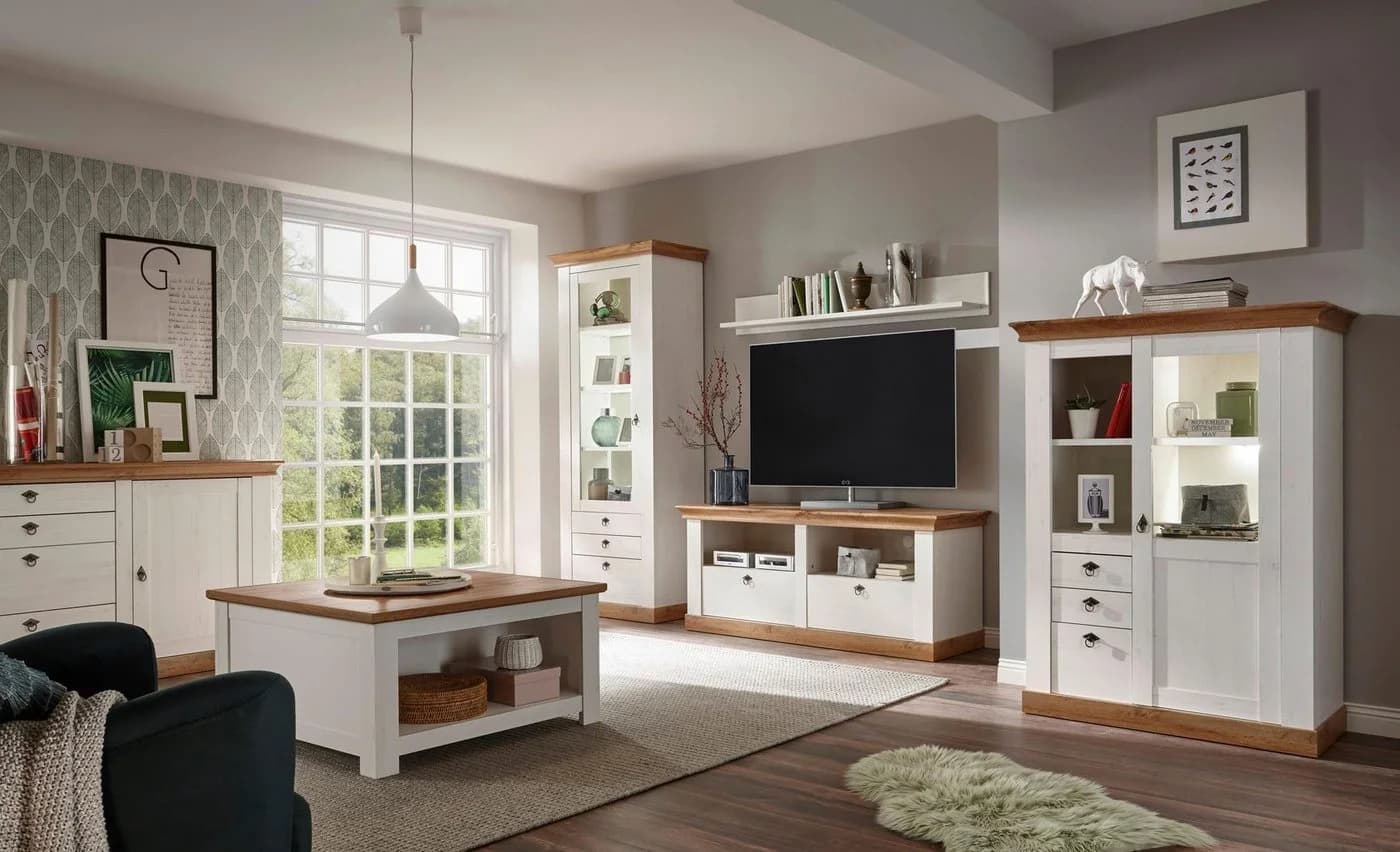 Couchtisch HOME AFFAIRE Cremona Weiß Eiche FSC - Bild 5