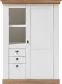 Highboard HOME AFFAIRE Cremona Weiß Pinie Eiche Bild 1