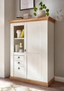 Highboard HOME AFFAIRE Cremona Weiß Pinie Eiche Bild 2