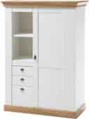 Highboard HOME AFFAIRE Cremona Weiß Pinie Eiche Bild 3