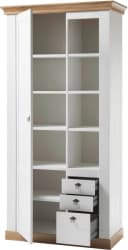 Highboard HOME AFFAIRE Cremona Weiß Eiche FSC-Zertifiziert Bild 4