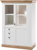 HOME AFFAIRE Highboard Cremona Weiß Eiche Holzwerkstoff Bild 4
