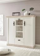 Home affaire Highboard Florenz Weiß Landhausstil Bild 2
