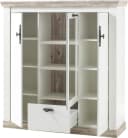 Home affaire Highboard Florenz Weiß Landhausstil Bild 3