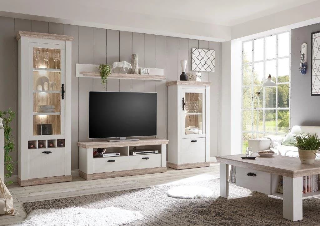 Home affaire Wandregal Florenz Weiß Landhausstil FSC - Bild 2