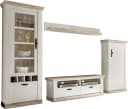 Home affaire Wohnwand Florenz Landhausstil Komplettset Weiß Bild 2