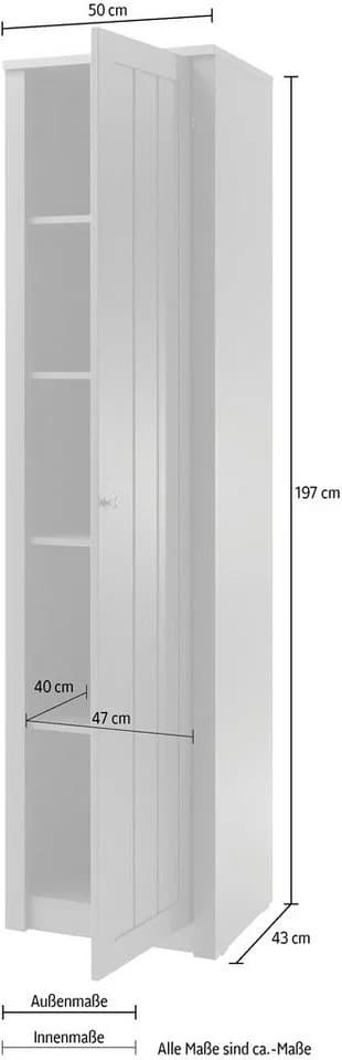 HOME AFFAIRE Mehrzweckschrank Askot Grün - Bild 4