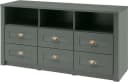 Home affaire Lowboard Ascot mit 6 Schubladen und Metallgriffen Bild 3