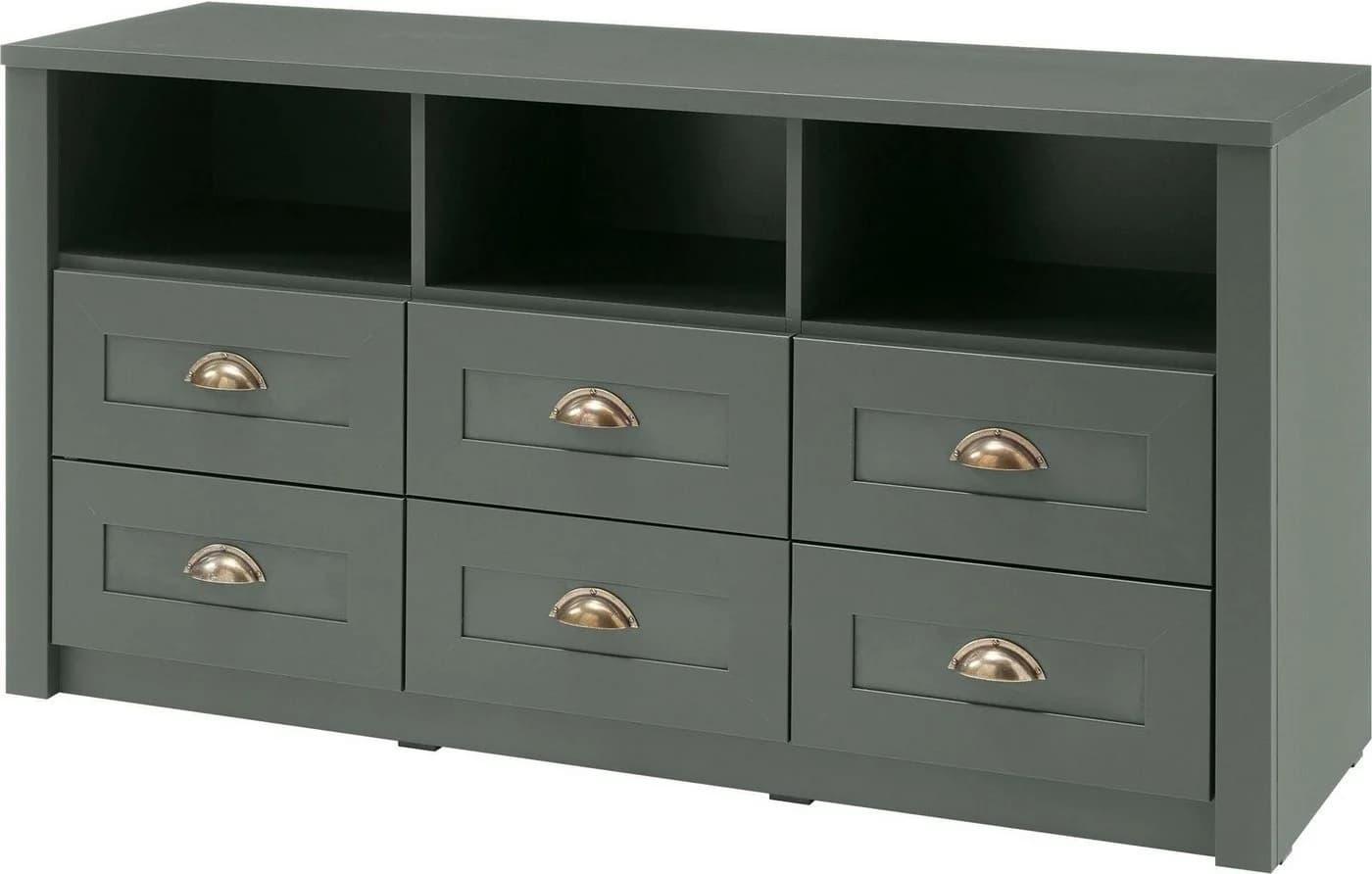 Home affaire Lowboard Ascot mit 6 Schubladen und Metallgriffen - Bild 3