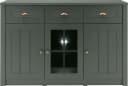 Home affaire Sideboard Ascot Grün Glas Metall Bild 1