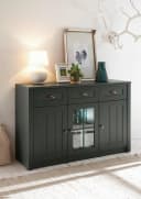 Home affaire Sideboard Ascot Grün Glas Metall Bild 2
