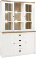 Buffet HOME AFFAIRE Beauvais Weiß Eiche Holzwerkstoff Bild 2