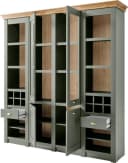 Buffet HOME AFFAIRE Cambridge Grün mit Weinregal Bild 3