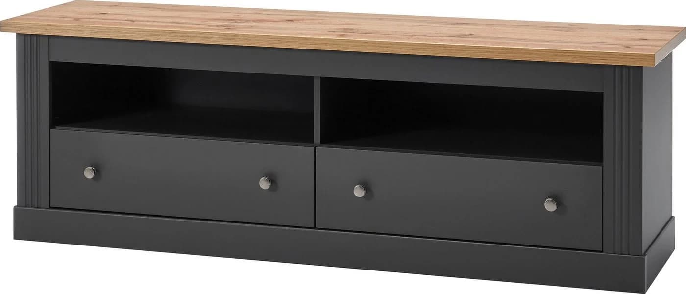 OTTO home Lowboard Westminster Landhausstil Grau Eiche - Bild 3