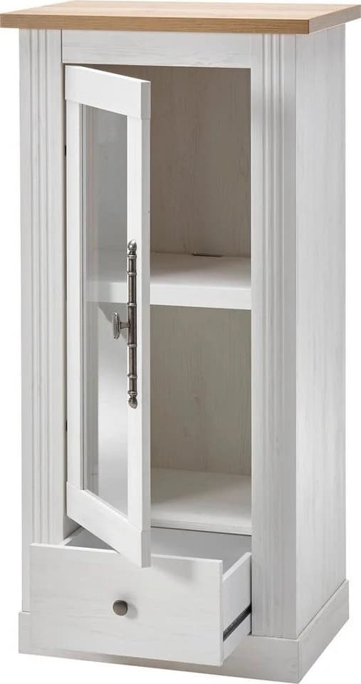 Vitrine OTTO HOME Westminster Landhausstil Weiß Eiche - Bild 3