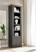 Regal OTTO HOME Westminster S Dunkelgrau Wotan Eiche Landhausstil Bild 1