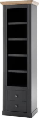 Regal OTTO HOME Westminster S Dunkelgrau Wotan Eiche Landhausstil Bild 2