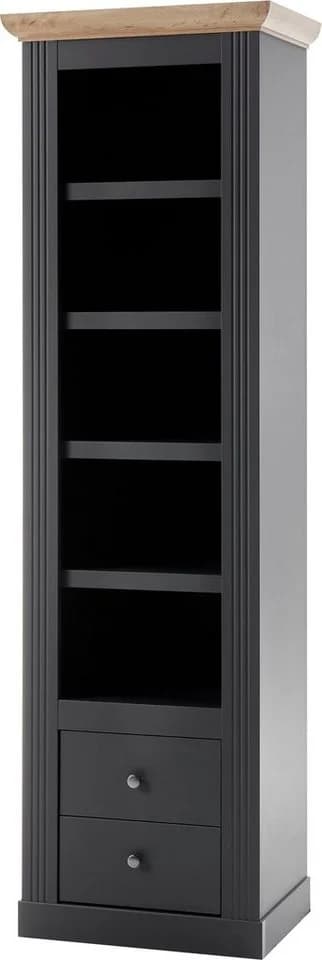 Regal OTTO HOME Westminster S Dunkelgrau Wotan Eiche Landhausstil - Bild 2