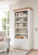 OTTO HOME Westminster Regal Landhausstil Weiß Eiche FSC Bild 1