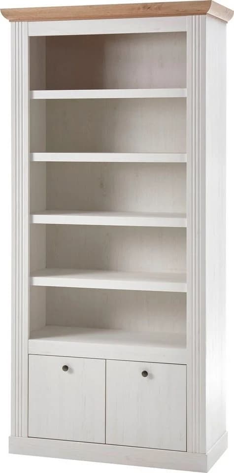 OTTO HOME Westminster Regal Landhausstil Weiß Eiche FSC - Bild 2
