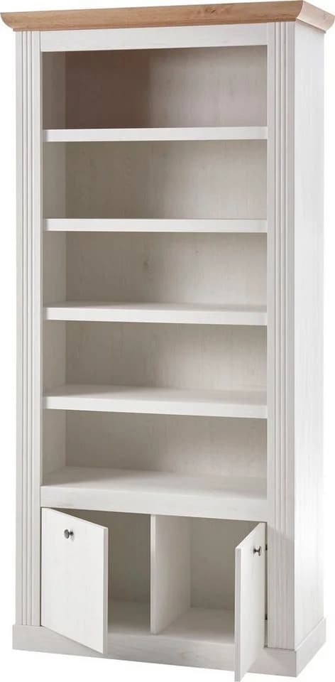 OTTO HOME Westminster Regal Landhausstil Weiß Eiche FSC - Bild 4