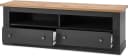 OTTO HOME Westminster Wohnwand Set Dunkelgrau Wotan Eiche Landhausstil Bild 4