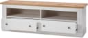 OTTO HOME Westminster Wohnwand Set Weiß Braun Landhausstil Bild 4