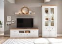 OTTO HOME Westminster Wohnwand Set Weiß Eiche Landhausstil Bild 1