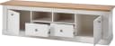 OTTO HOME Westminster Wohnwand Set Weiß Braun Landhausstil Bild 3