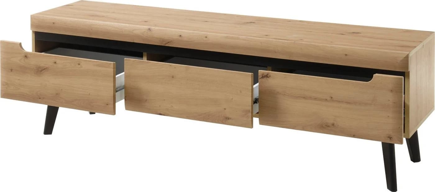 Home affaire Lowboard Torge TV-Unterschrank Skandi Braun - Bild 4