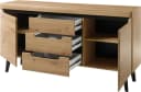 HOME AFFAIRE Sideboard Torge Braun Eiche Artisan Dekor Bild 4